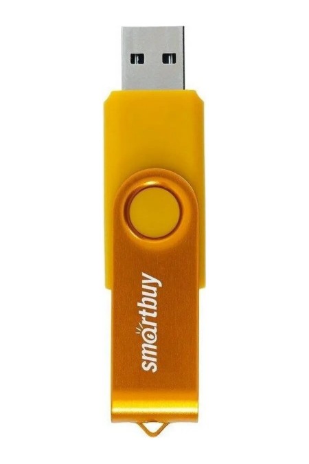Флешка SMARTBUY Twist UFD 2.0 8GB (SB008GB2TWY) (желтый) 1