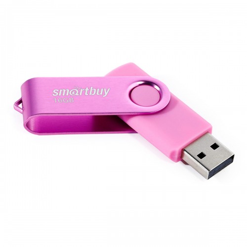 Флешка SmartBuy Twist USB 2.0 16GB (SB016GB2TWP) (розовый) 8