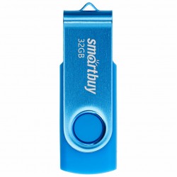 Флешка SMARTBUY Twist USB 2.0 32GB (SB032GB2TWB) (синий)