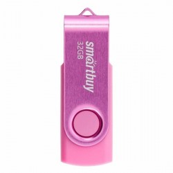 Флешка SmartBuy Twist USB 2.0 32GB (SB032GB2TWP) (розовый)
