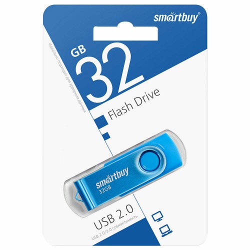 Флешка SmartBuy Twist USB 2.0 32GB (SB032GB2TWP) (розовый) 4