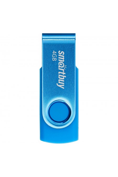 Флешка SMARTBUY Twist USB 2.0 4GB (SB004GB2TWB) (синий) 