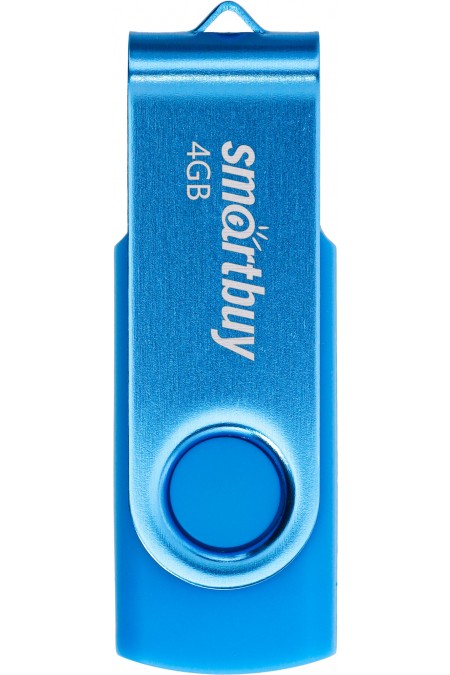Флешка SMARTBUY Twist USB 2.0 4GB (SB004GB2TWB) (синий) 2