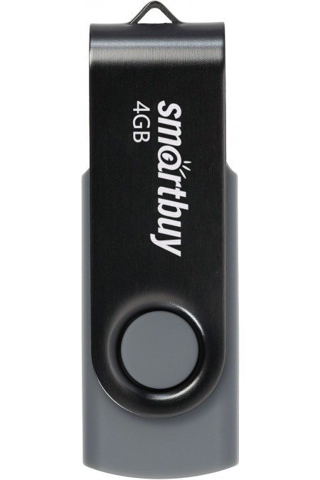 Флешка SmartBuy Twist USB 2.0 4GB (SB004GB2TWK) (черный) 2
