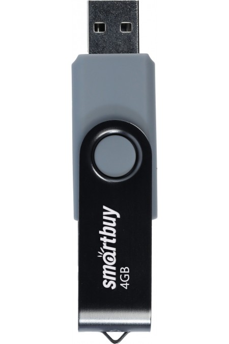 Флешка SmartBuy Twist USB 2.0 4GB (SB004GB2TWK) (черный) 3