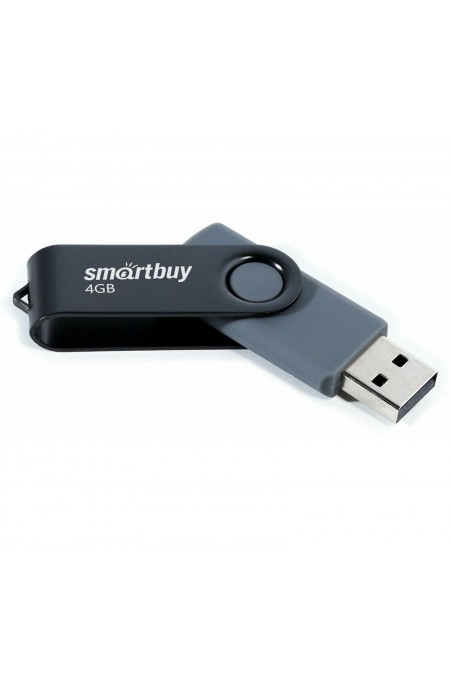Флешка SmartBuy Twist USB 2.0 4GB (SB004GB2TWK) (черный) 5
