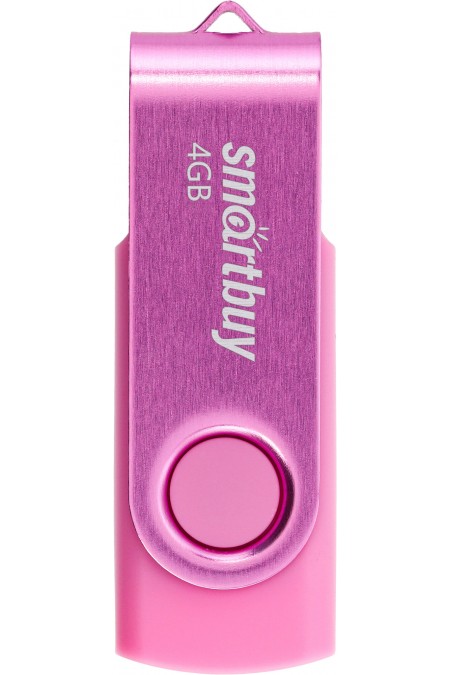 Флешка SmartBuy Twist USB 2.0 4GB (SB004GB2TWP) (розовый) 2