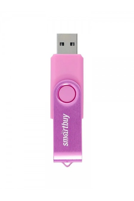 Флешка SmartBuy Twist USB 2.0 4GB (SB004GB2TWP) (розовый) 5
