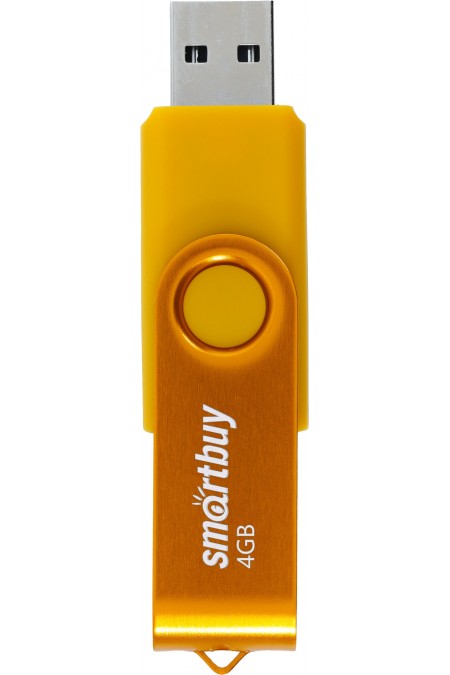 Флешка SmartBuy Twist USB 2.0 4GB (SB004GB2TWY) (желтый) 3