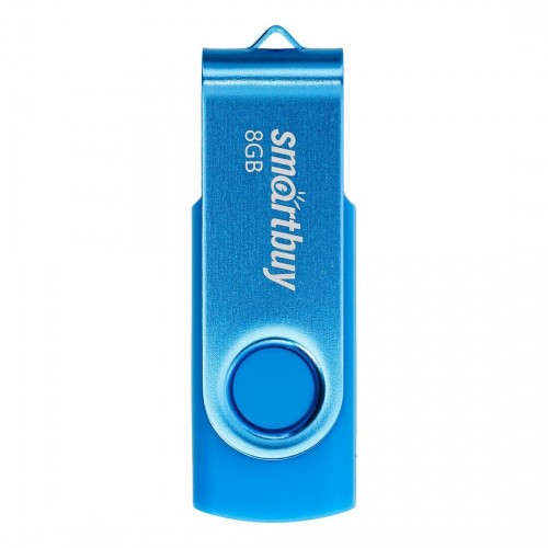 Флешка SmartBuy Twist USB 2.0 8GB (SB008GB2TWB) (синий) 1