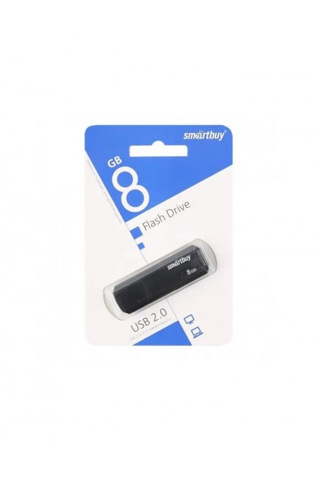 Флешка SmartBuy UFD 2.0 8GB ( SB8GBCLU-K) (черный) 3