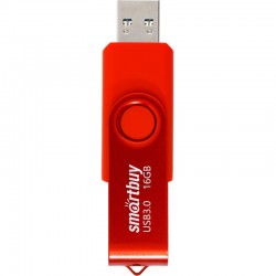 Флешка SMARTBUY UFD 3.0/3.1 16GB (SB016GB3TWR) (красный)
