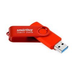 Флешка SMARTBUY UFD 3.0/3.1 256GB (SB256GB3TWR) (красный)
