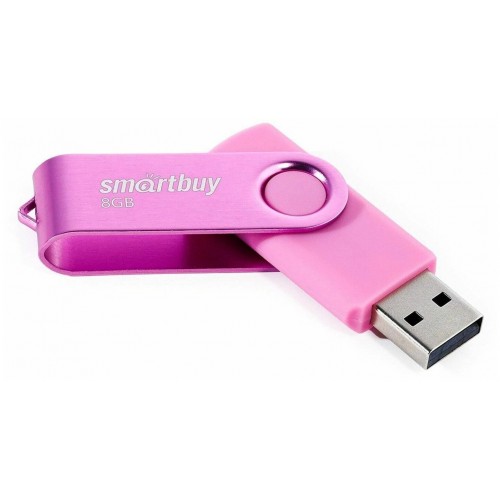 Флешка SMARTBUY USB 2.0 8GB (SB008Gb2TWP) (розовый) 4