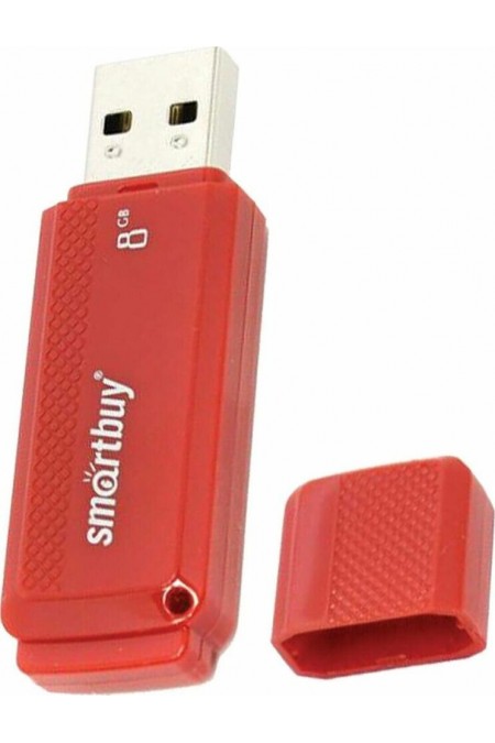 Флешка Smartbuy USB 2.0 8GB (SB8GBDK-R) (красный) 2