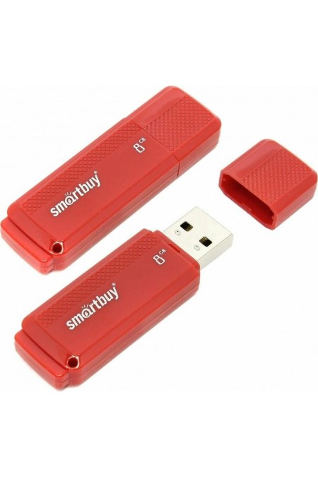 Флешка Smartbuy USB 2.0 8GB (SB8GBDK-R) (красный) 3