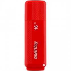 Флешка SmartBuy USB2.0 16GB (SB16GBDK-R) (красный)