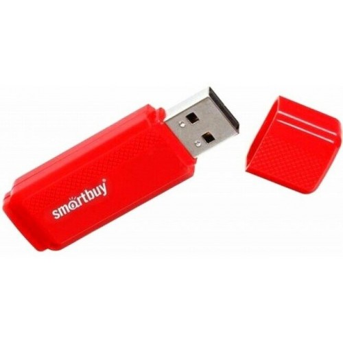 Флешка SmartBuy USB2.0 16GB (SB16GBDK-R) (красный) 2