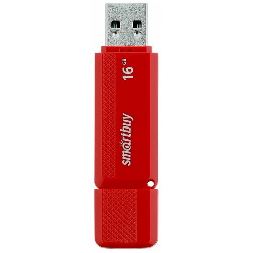 Флешка SmartBuy USB2.0 16GB (SB16GBDK-R) (красный) 9