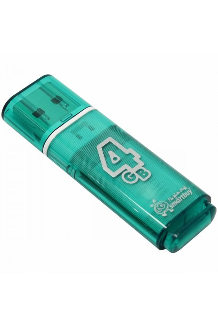 Флешка SmartBuy USB2.0 4GB (SB4GBGS-G) (зеленый) 1