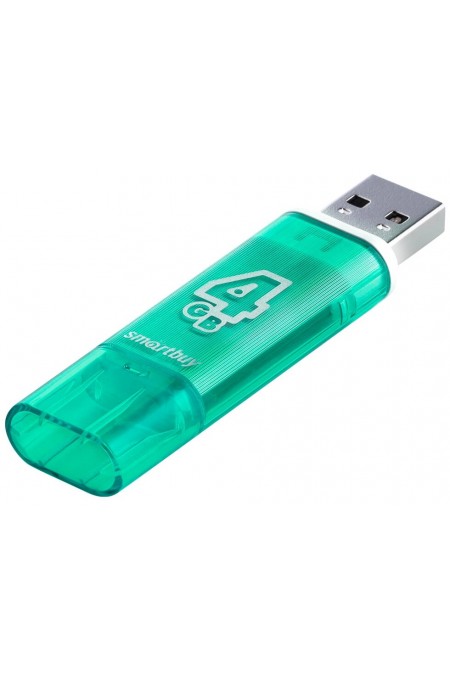 Флешка SmartBuy USB2.0 4GB (SB4GBGS-G) (зеленый) 3