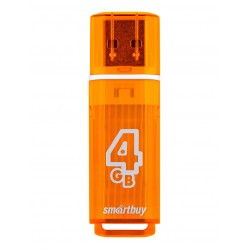 Флешка SmartBuy USB2.0 4GB (SB4GBGS-Or) (оранжевый)