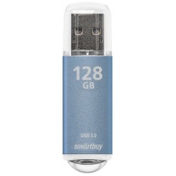 Флешка SMARTBUY V-Cut (SB128GBVC-B3) UFD 3.0/3.1 128GB (голубой)
