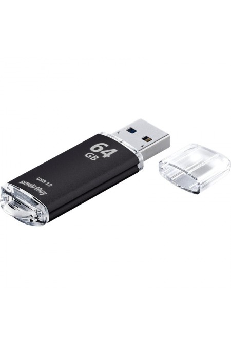 Флешка Smartbuy V-Cut (SB64GBVC-K3) USB 3.0 64GB (черный) 1