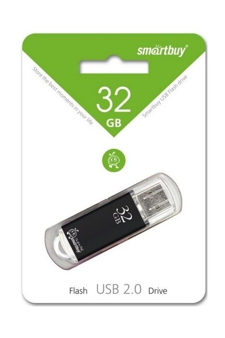 Флешка Smartbuy V-Cut USB 2.0 32GB (SB32GBVC-K) (черный) 