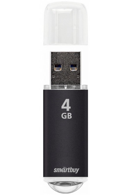 Флешка Smartbuy V-Cut USB 2.0 4GB (SB4GbVC-K) (черный) 4