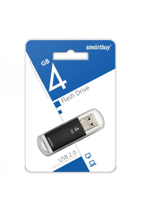 Флешка Smartbuy V-Cut USB 2.0 4GB (SB4GbVC-K) (черный) 9