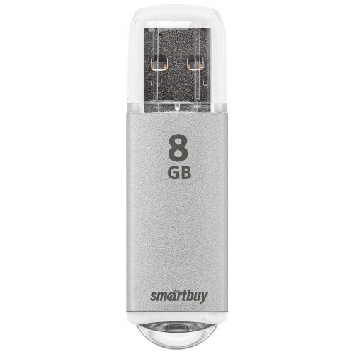 Флешка SmartBuy V-Cut USB 2.0 8 GB (SB8GBVC-S) (серебристый) 3