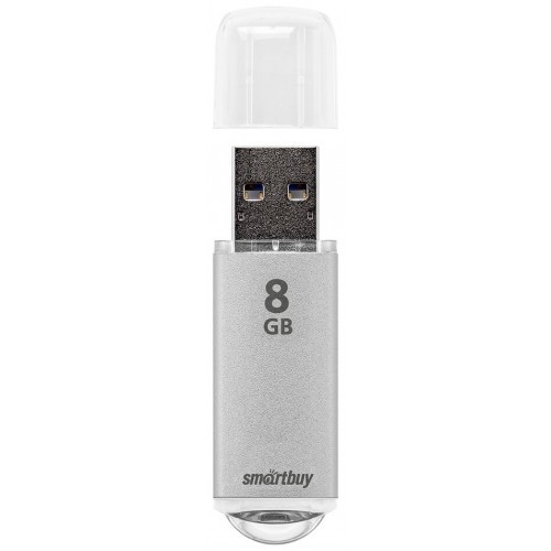 Флешка SmartBuy V-Cut USB 2.0 8 GB (SB8GBVC-S) (серебристый) 5