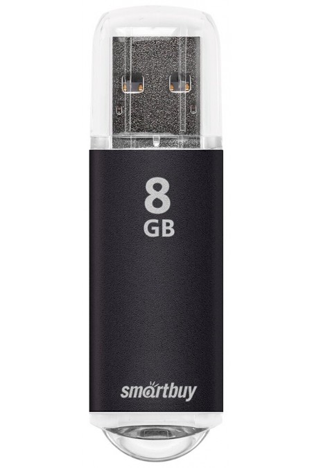 Флешка SMARTBUY V-Cut USB 2.0 8GB (черный) 1