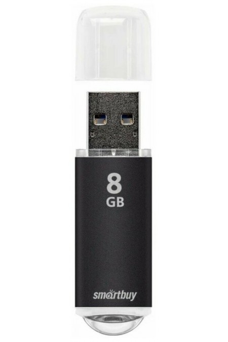 Флешка SMARTBUY V-Cut USB 2.0 8GB (черный) 4