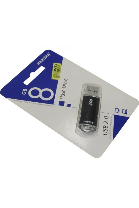 Флешка SMARTBUY V-Cut USB 2.0 8GB (черный) 5