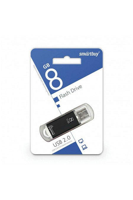 Флешка SMARTBUY V-Cut USB 2.0 8GB (черный) 7