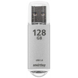 Флешка SmartBuy V-Cut USB 3.0/3.1 128GB (SB128GBVC-S3) (серебристый)