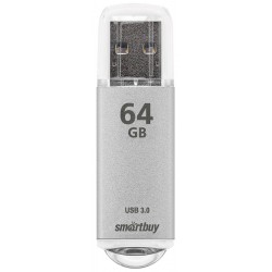 Флешка Smartbuy V-Cut USB 3.0 64GB (SB64GBVC-S3) (серебристый)