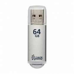 Флешка Smartbuy V-Cut USB 3.0 64GB (SB64GBVC-S3) (серебристый)