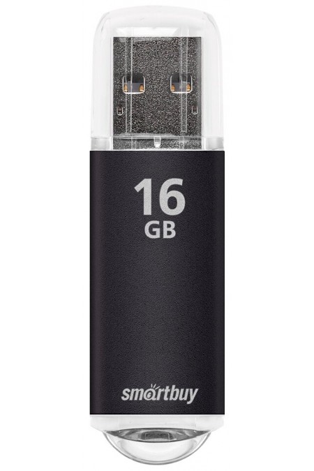 Флешка Smartbuy V-Cut USB2.0 16GB (SB16GBVC-K) (черный) 