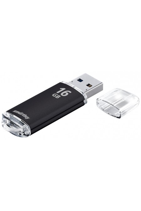 Флешка Smartbuy V-Cut USB2.0 16GB (SB16GBVC-K) (черный) 1