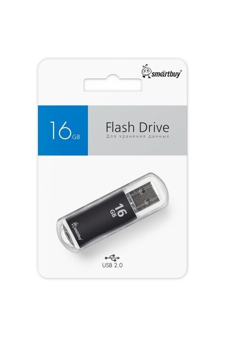 Флешка Smartbuy V-Cut USB2.0 16GB (SB16GBVC-K) (черный) 9