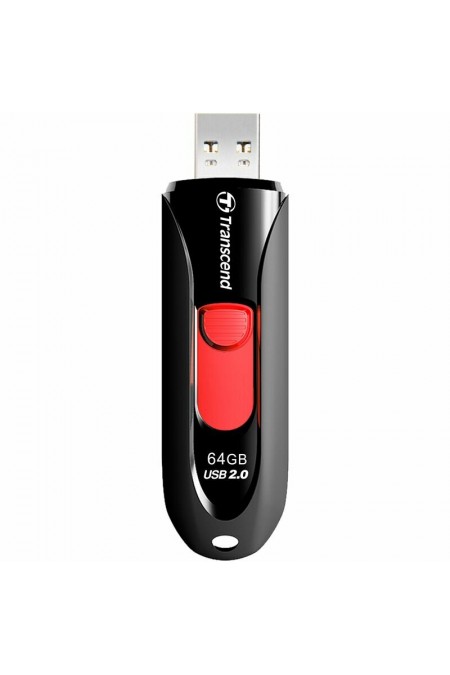 Флешка TRANSCEND 590 USB 2.0 64GB (TS64GJF590K) (черный/красный) 8