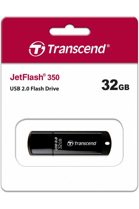 Флешка Transcend JetFlash 350 32GB (TS32GJF350) (черный) 3