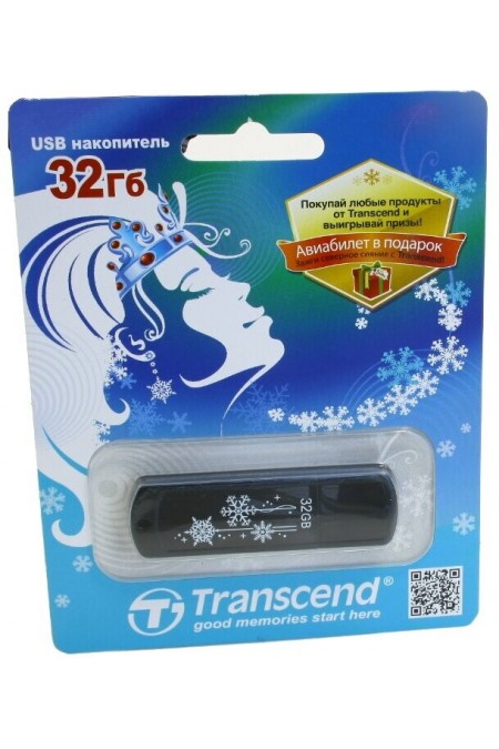 Флешка Transcend JetFlash 350 32GB (TS32GJF350) (черный) 9