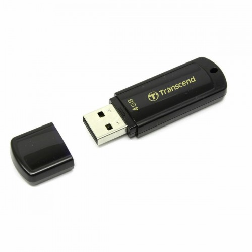Флешка Transcend JetFlash 350 4GB (TS4GJF350) (черный) 