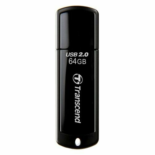 Флешка Transcend JetFlash 350 64GB (TS64GJF350) (черный) 