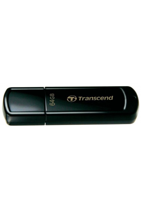 Флешка Transcend JetFlash 350 64GB (TS64GJF350) (черный) 1
