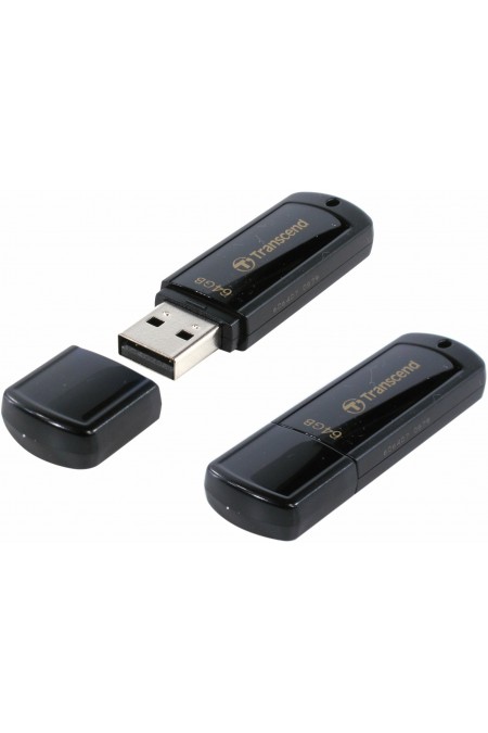 Флешка Transcend JetFlash 350 64GB (TS64GJF350) (черный) 4